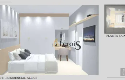 Casa com 3 dormitórios à venda, 110 m² por r$ 690.000,00 - condomínio residencial allice - itu/sp