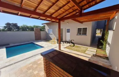 Casa com 3 dormitórios à venda, 155 m² por r$ 790.000,00 - condomínio portal ville flamboyant - porto feliz/sp