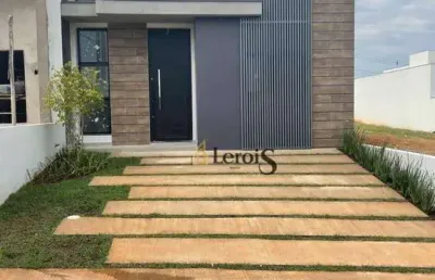 Casa com 3 dormitórios à venda, 90 m² por r$ 715.000,00 - condomínio villagio ipanema i - sorocaba/sp