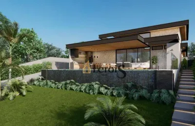 Casa com 4 dormitórios à venda, 372 m² por r$ 4.700.000,00 - condomínio campos de santo antônio ii - itu/sp