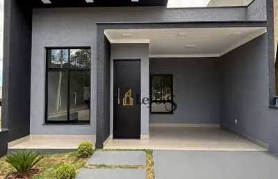 Casa com 3 dormitórios à venda, 100 m² por r$ 670.000,00 - condomínio villaggio ipanema i - sorocaba/sp
