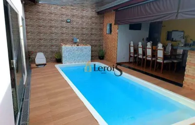 Casa com 3 dormitórios à venda, 137 m² por r$ 750.000,00 - parque residencial potiguara - itu/sp