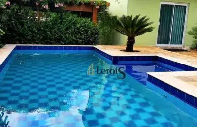 Chácara com 3 dormitórios à venda, 500 m² por r$ 800.000,00 - caguaçu - sorocaba/sp