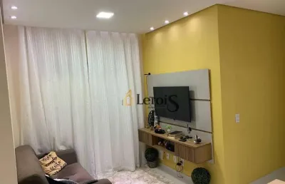 Apartamento com 2 dormitórios à venda, 56 m² por r$ 300.000,00 - condomínio bretagne - itu/sp