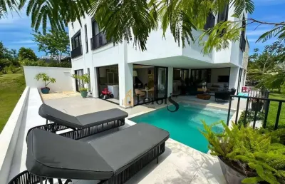 Casa com 5 dormitórios à venda, 398 m² por r$ 3.990.000,00 - condomínio villas do golfe - itu/sp