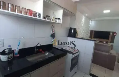 Apartamento com 2 dormitórios à venda, 48 m² por r$ 215.000,00 - condomínio ilha de murano - itu/sp