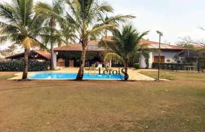 Casa com 4 dormitórios, 450 m² - venda por r$ 2.500.000,00 ou aluguel por r$ 13.000,00/mês - condomínio village haras são luiz - salto/sp