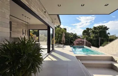 Casa com 4 dormitórios à venda, 392 m² por r$ 3.400.000,00 - condomínio jardim dos lagos - indaiatuba/sp