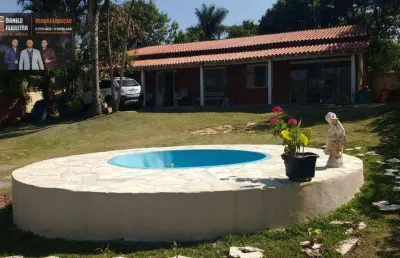 Chácara com 3 dormitórios à venda, 1000 m² por r$ 680.000,00 - condomínio santa inês - itu/sp