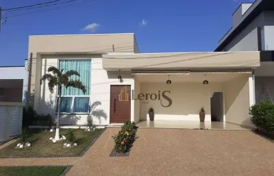 Casa com 3 dormitórios à venda, 260 m² por r$ 1.250.000 - condomínio portal ville flamboyant - porto feliz/sp