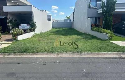 Terreno à venda, 200 m² por r$ 430.000,00 - condomínio residencial bréscia - indaiatuba/sp