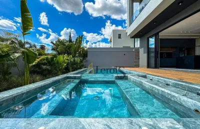Sobrado com 3 dormitórios à venda, 311 m² por r$ 3.600.000,00 - condomínio jardim vila paradiso - indaiatuba/sp