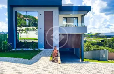Casa de dois andares no condomínio alphaville em vespasiano mf / my broker codigo: 108778