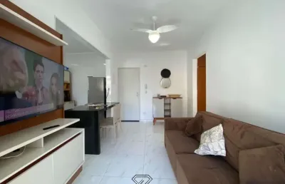 Apartamento à venda em praia grande-sp, no bairro caiçara, com 1 quarto, 1 sala, 1 banheiro, 1 vaga de garagem e 48m².