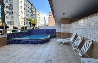 Apartamento com 2 quartos, caiçara, praia grande - r$ 670 mil, cod: 428