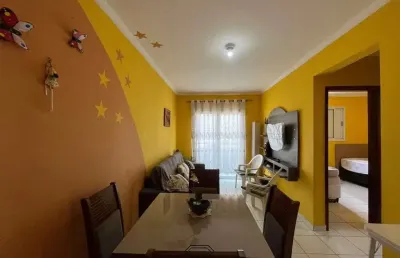 Apartamento com 1 quarto, caiçara, praia grande - r$ 300 mil, cod: 345