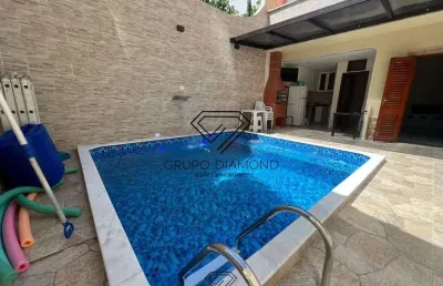 Casa com 3 quartos, caiçara, praia grande - r$ 1.2 mi, cod: 261