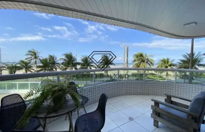 Apartamento com 2 quartos, balneário maracanã, praia grande - r$ 510 mil, cod: 721
