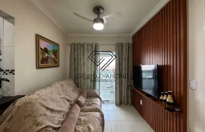 Apartamento com 1 quarto, caiçara, praia grande - r$ 370 mil, cod: 751