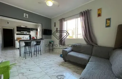 Apartamento com 1 quarto, caiçara, praia grande - r$ 240 mil, cod: 497