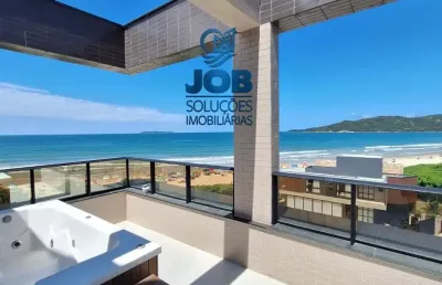 Incrível cobertura com 4 dormitórios frente mar no mariscal!!!