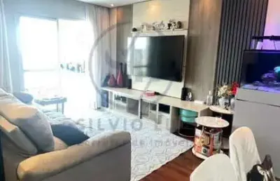 Apartamento 3 quartos para venda em santo andré, vila valparaíso, 3 dormitórios, 1 suíte, 2 banheiros, 2 vagas