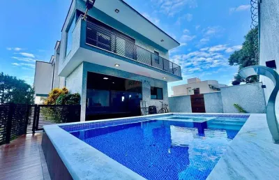 Casa em condomínio fechado com 4 quartos à venda no Parque Balneário Oásis, Peruíbe 
