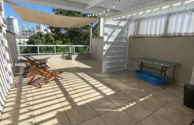 Cobertura duplex para venda em santo andré, casa branca, 3 dormitórios, 1 suíte, 2 banheiros, 1 vaga