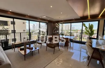 Apartamento mobiliado e decorado - 3 suítes 162m² - setor marista