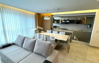 Apartamento 3 suítes plenas - prédio com 2 anos - setor marista - mobiliado