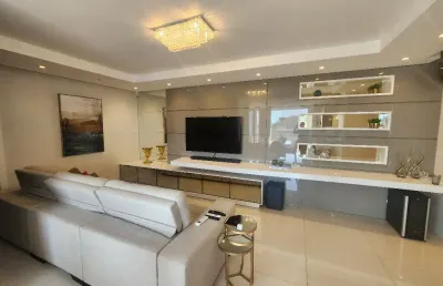 Apartamento 100% mobiliado alto padrão - centro de joinville - 2 vagas de garagem