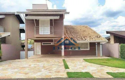 Casa em condomínio fechado com 4 quartos à venda na Alameda Guadalupe, 123, Condomínio Residencial Terras do Caribe, Valinhos