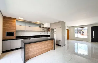 Casa em condomínio fechado com 3 quartos à venda na das quaresmeiras, --, loteamento morada das flores, cambé por r$ 950.000