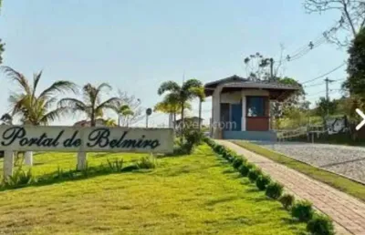 Lote em condomínio à venda no bairro belmiro braga, em belmiro braga - mg