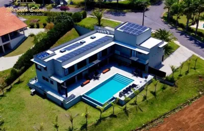 Casa nova, alto padrão no condomínio jardim das palmeiras, bragança paulista - sp