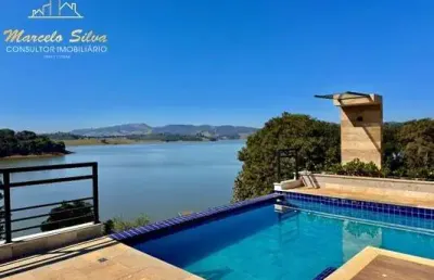 Casa em condomínio fechado com 5 quartos à venda na estr municipal hygino golçalves de soussa, 11, paiol grande, joanópolis, 1283 m2 por r$ 3.900.000
