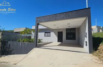 Casa nova no condomínio portal da serra, bragança paulista - sp