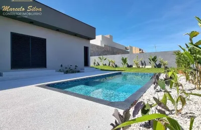 Casa nova e térrea condomínio 600 m²  terreno,   bragança paulista