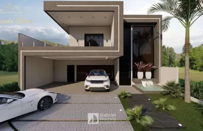 Casa nova, rica em iluminação em  condomínio euroville , 3 suítes ,  bragança paulista