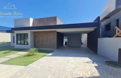 Casa nova e térrea ,  3 suíte  em condomínio fechado, bragança paulista - sp