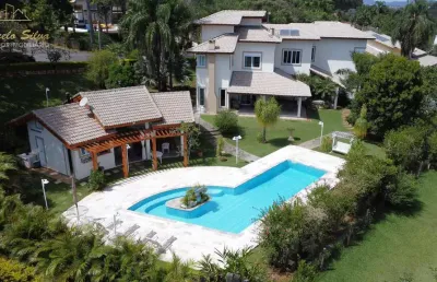 Maravilhosa casa alto padrão 5 dormitórios em condomínio bragança paulista