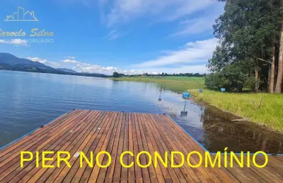 Represa terreno em condomínio ponta das castanheiras , piracaia - sp