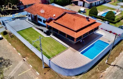 Maravilhosa casa na represa  6 dormitórios em condomínio represa