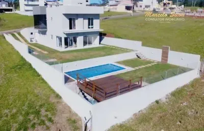 Terras de santa cruz , casa com 4 dormitórios em bragança paulista.