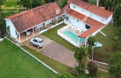 Chácara com piscina campo de futebol   bragança paulista campo novo