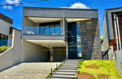 Casa nova no condomínio euroville 2 com arquitetura diferenciada. bragança paulista - sp