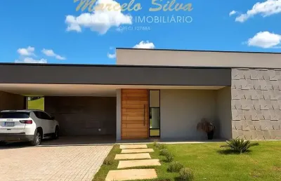 Casa nova e térrea condomínio terras de santa cruz, bragança paulista