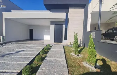 Casa nova térrea de luxo no condomínio euroville ii, bragança paulista - 3 suítes, área gourmet e piscina!