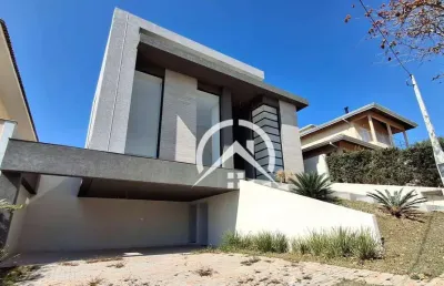 Espectacular casa de condomínio com 4 suítes à venda em atibaia/sp