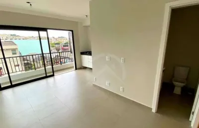 Apartamento com 1 suíte para alugar, 32 m² por r$ 3.509/mês - vila thais - atibaia/sp